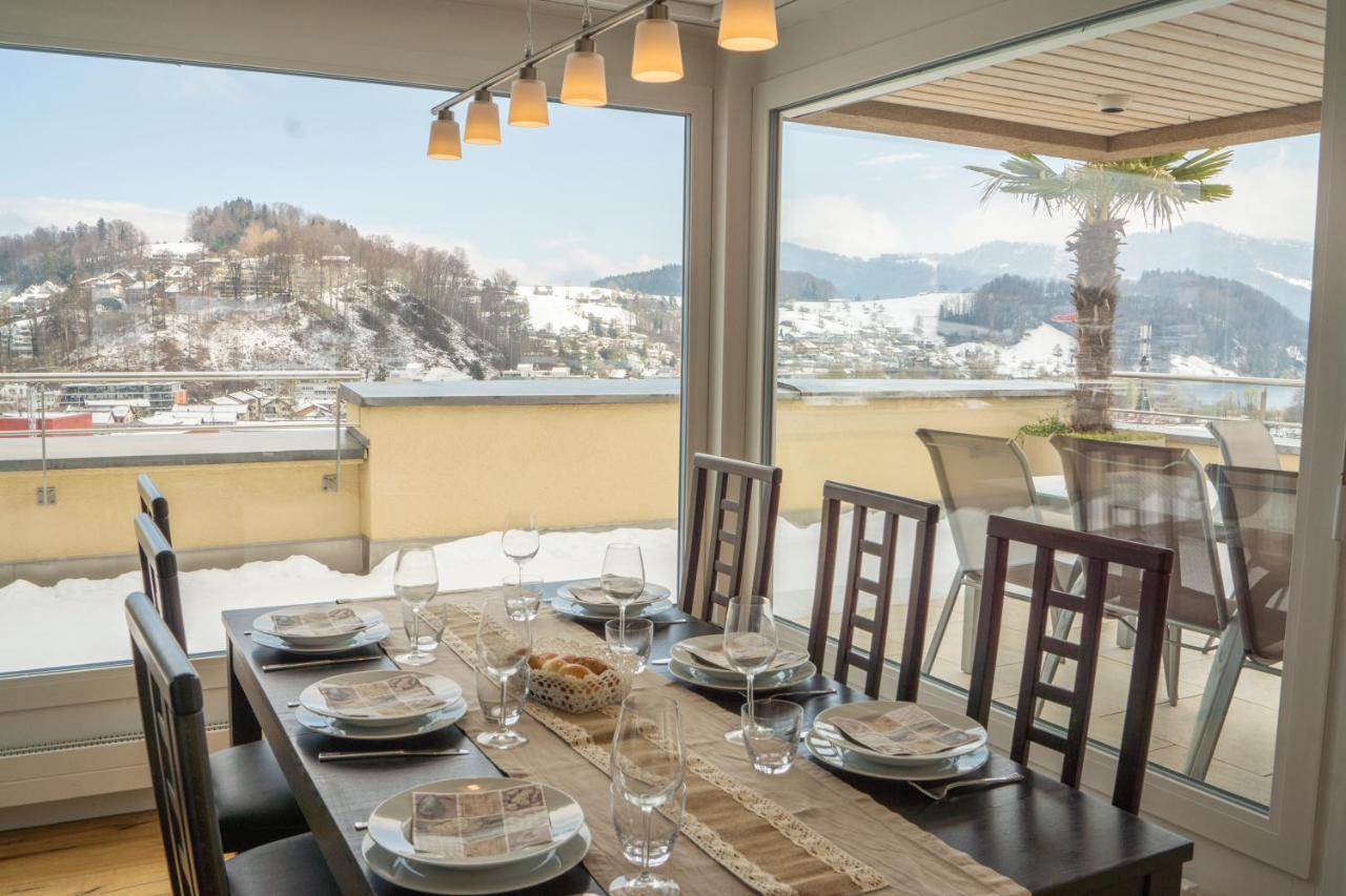 Local-Apartments Pilatus Penthouse Lucerna Zewnętrze zdjęcie