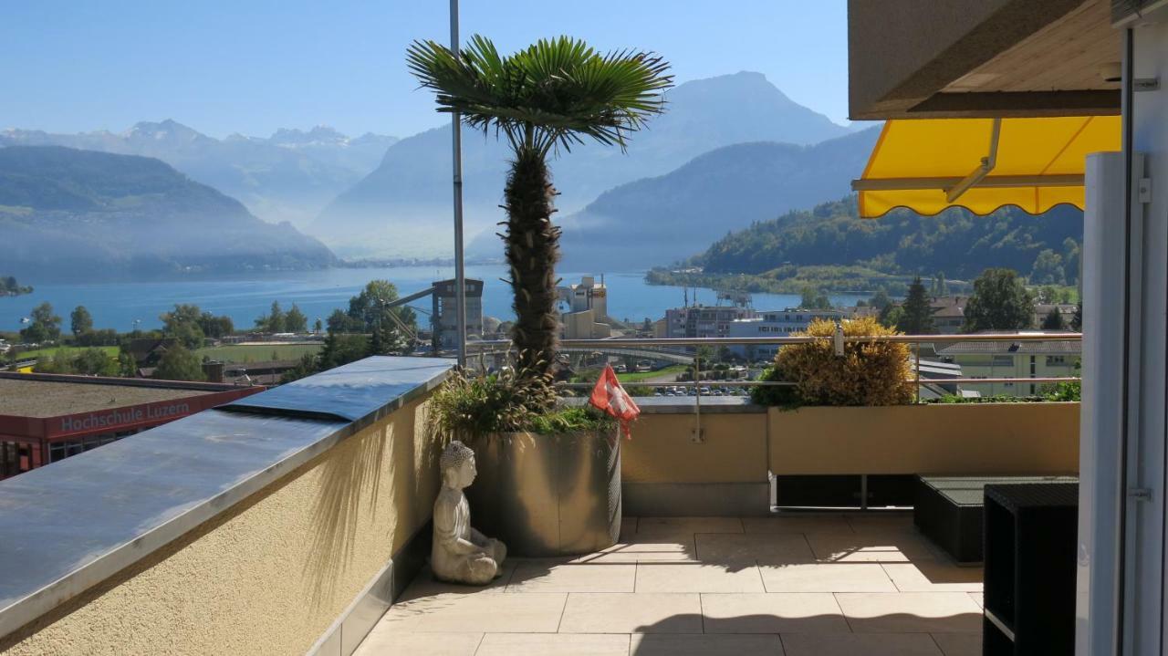 Local-Apartments Pilatus Penthouse Lucerna Zewnętrze zdjęcie